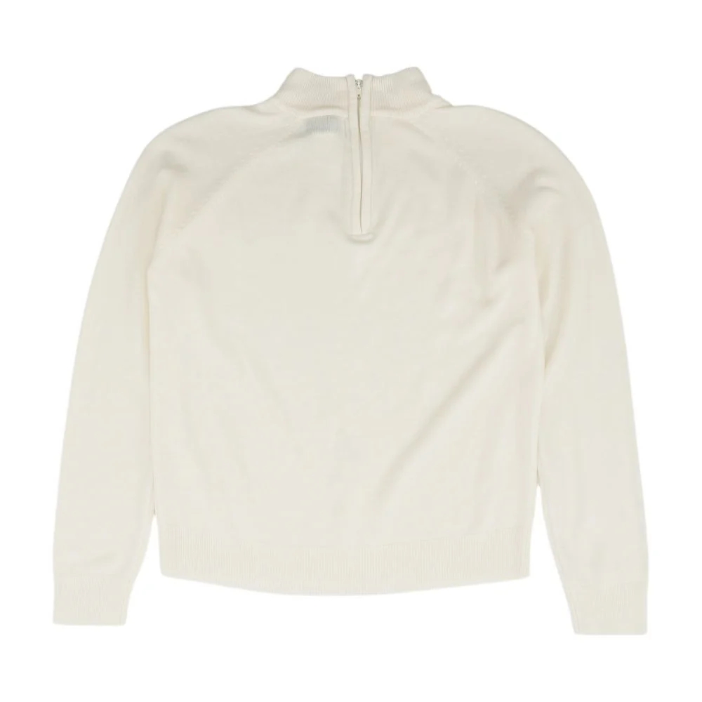 Ivory Mockneck Sweater - Image 2