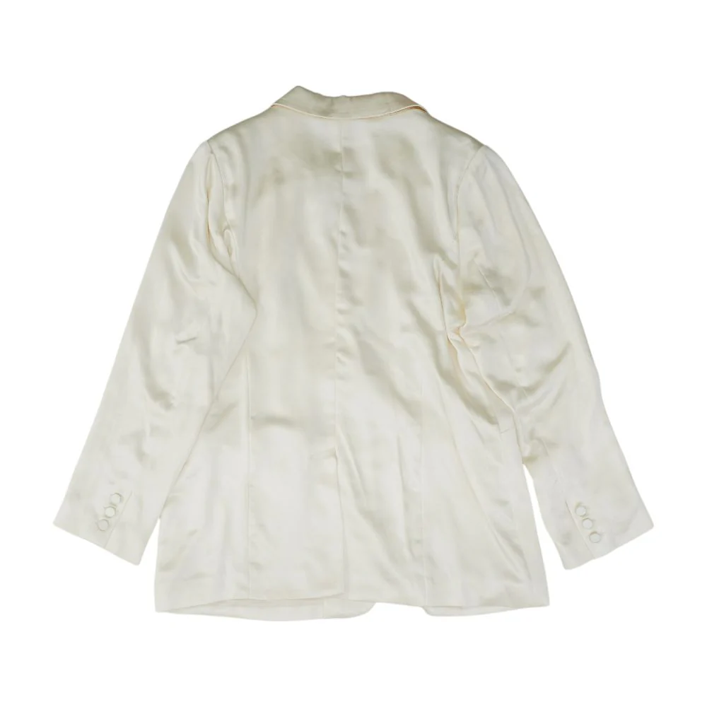 Ivory Solid Blazer - Image 2