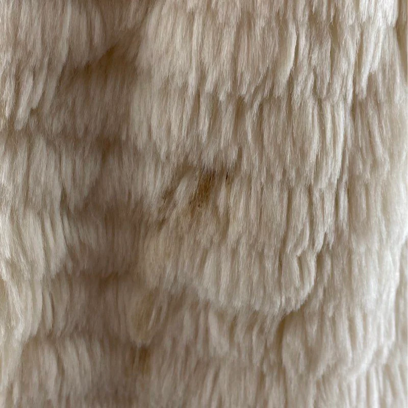 Ivory Solid Bomber Jacket - Image 3