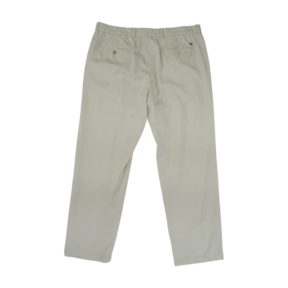 Ivory Solid Chino Pants - Image 2