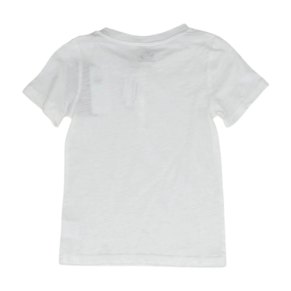 Ivory Solid Henley T-Shirt - Image 2