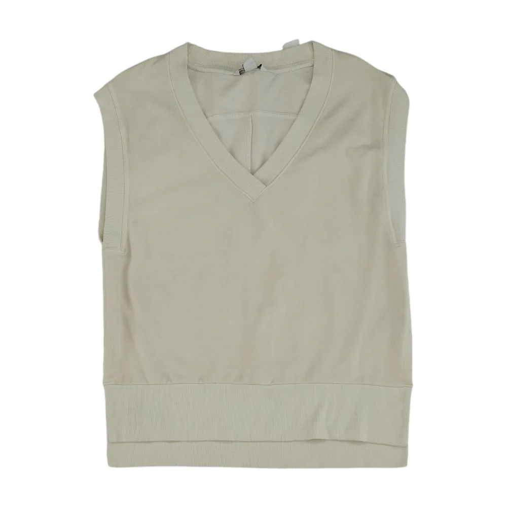 Ivory V Neck T-Shirt