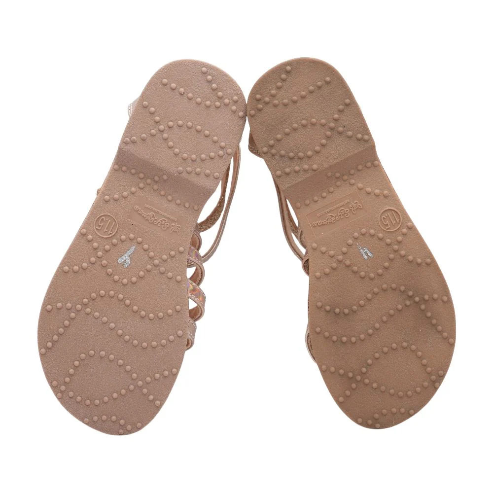 Izzy Rose Gold Flats - Image 3
