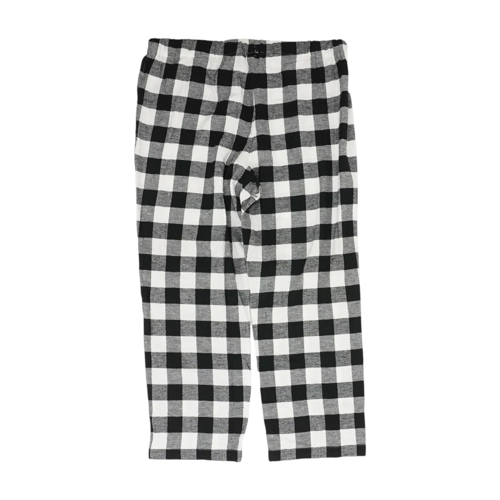 Black Check Pajama Bottom - Image 2