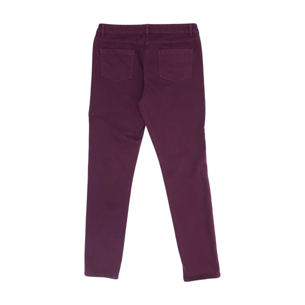 Burgundy Skinny Jeans - Image 2