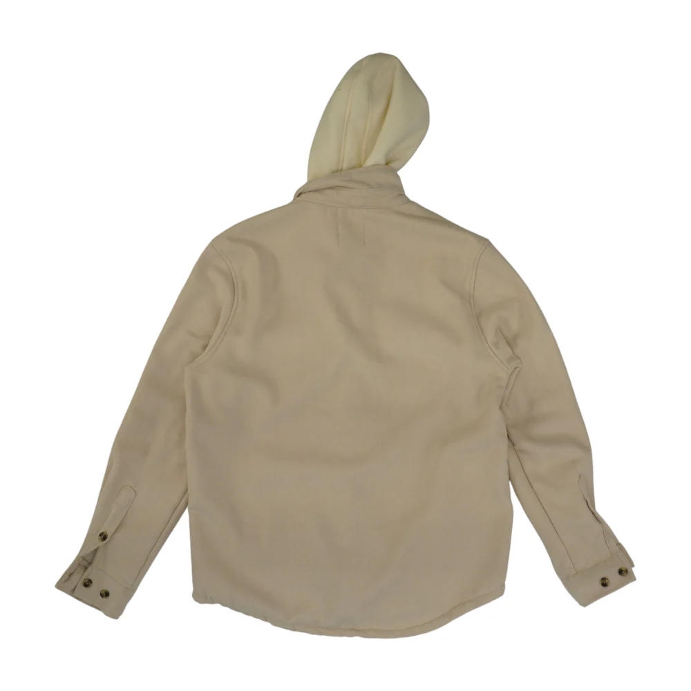 Beige Solid Jacket - Image 2