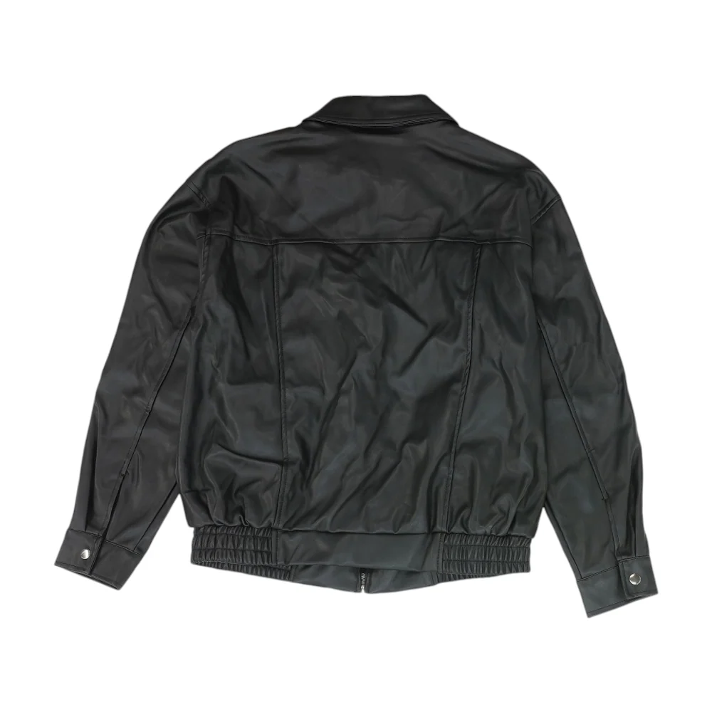 Black Solid Jacket - Image 2