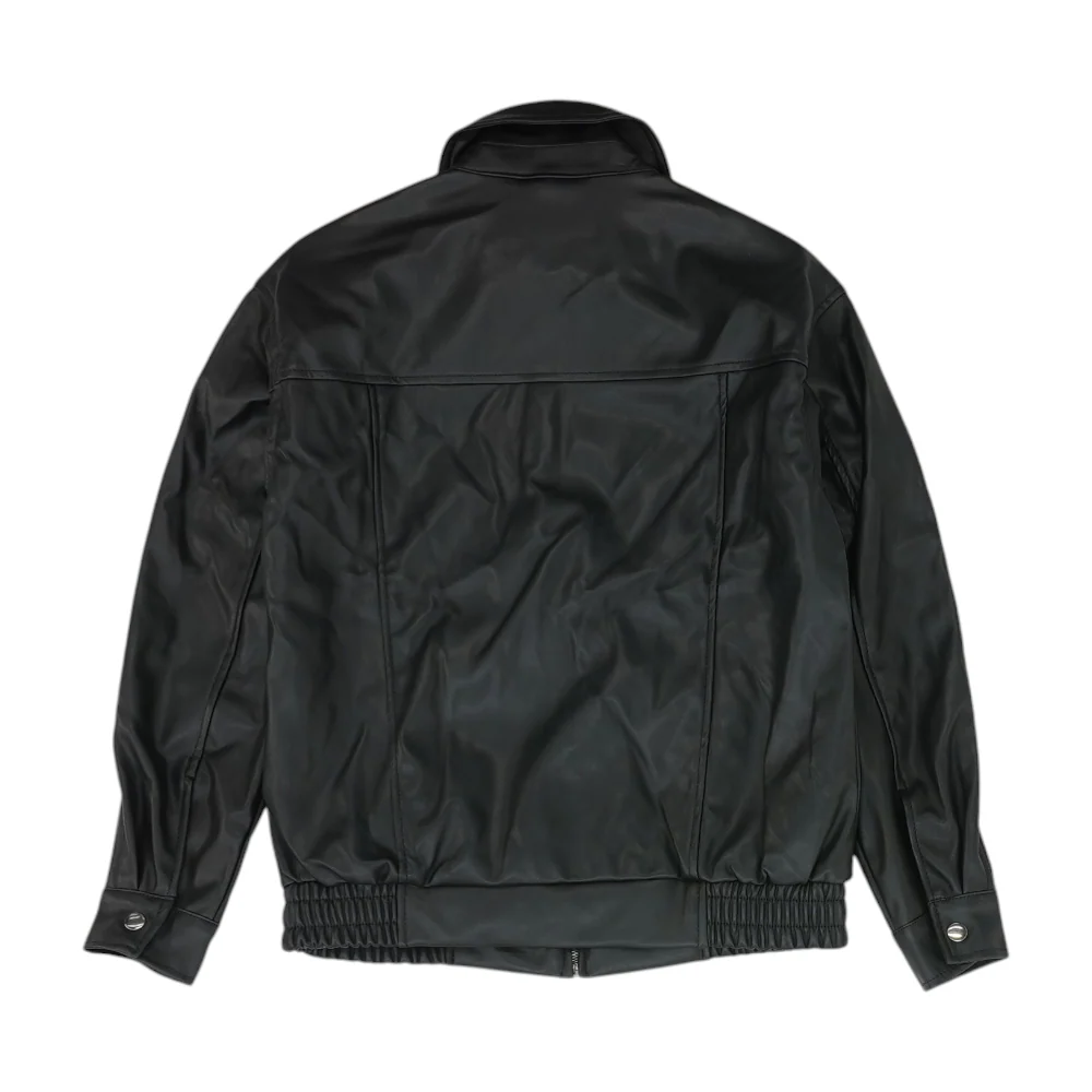 Black Solid Jacket - Image 2