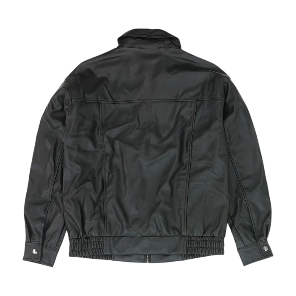 Black Solid Jacket - Image 2