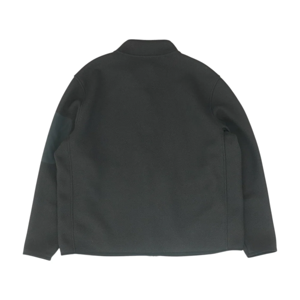 Black Solid Jacket - Image 2