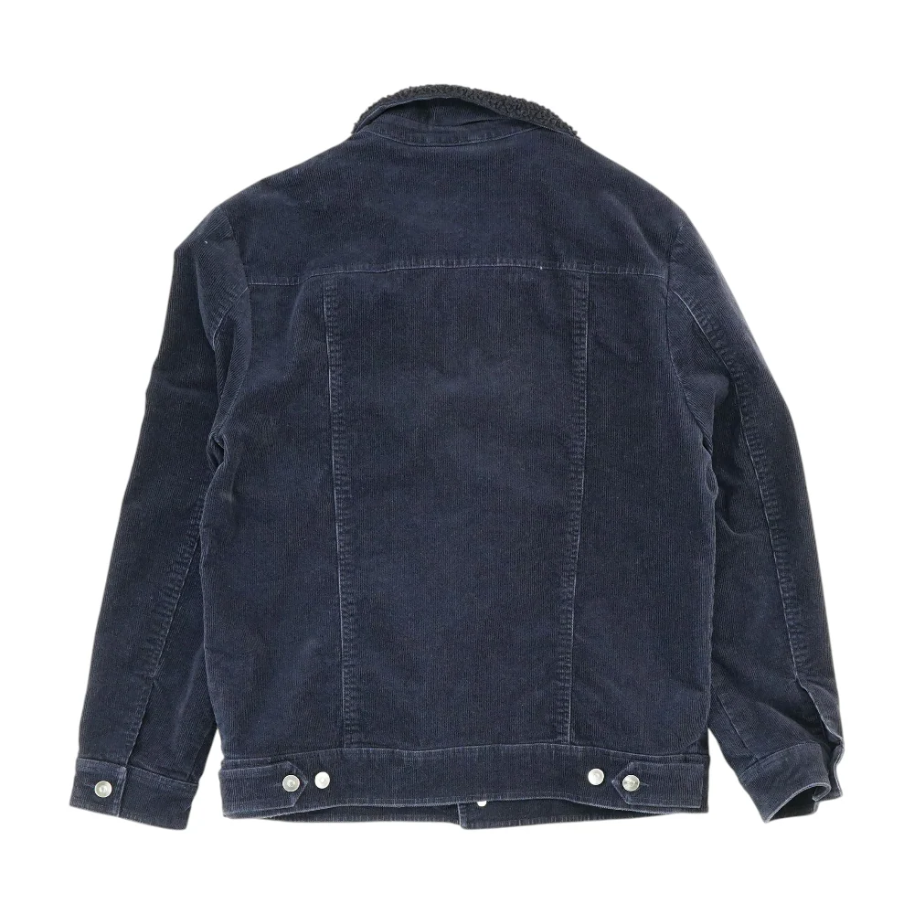 Navy Solid Jacket - Image 2