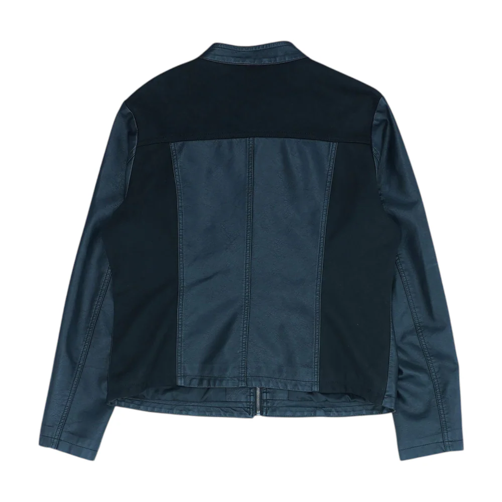 Black Solid Jacket - Image 2