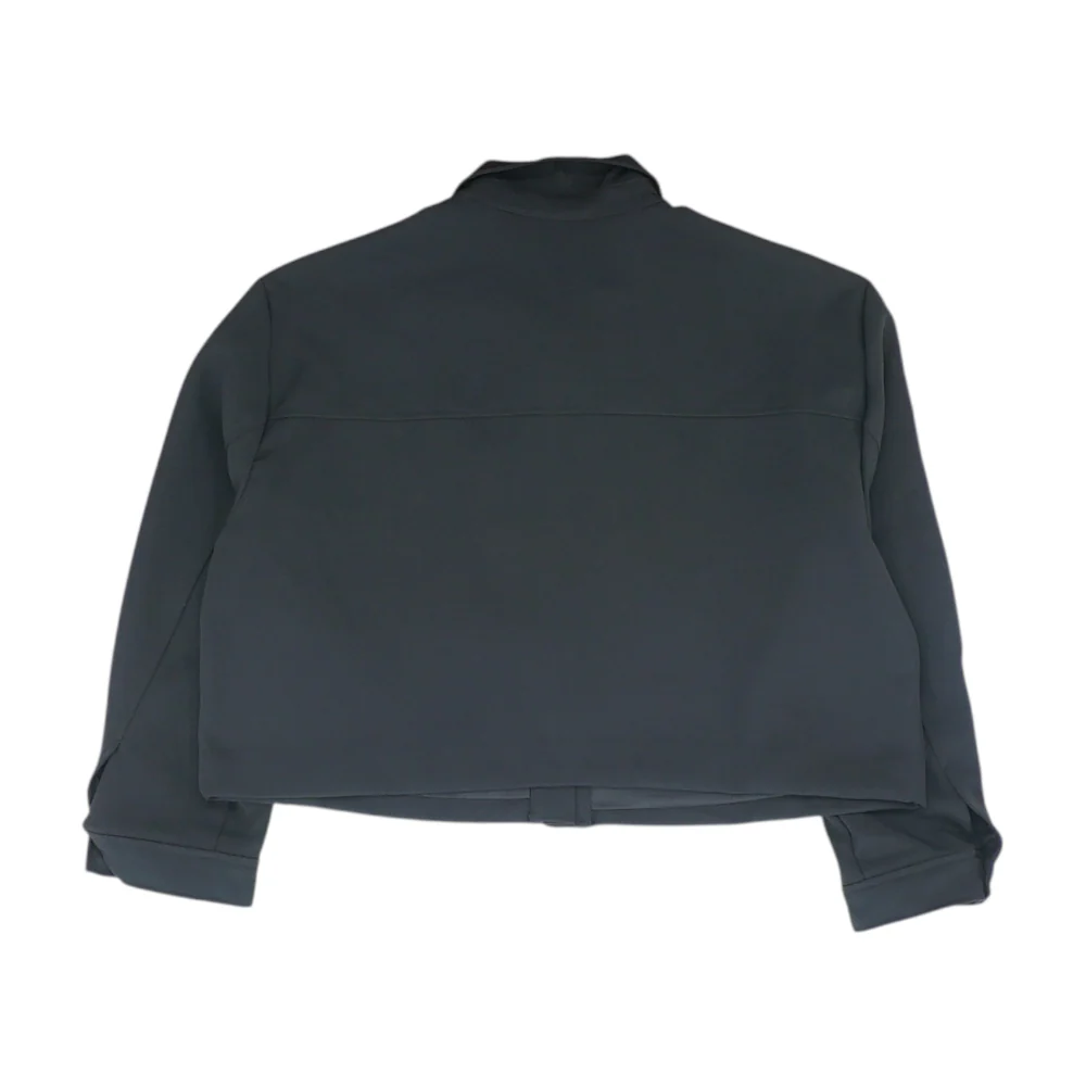 Black Solid Jacket - Image 2
