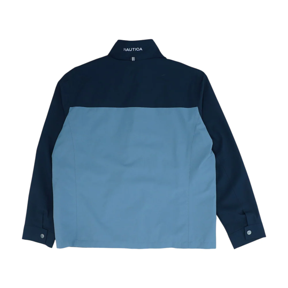 Navy Color Block Jacket - Image 2