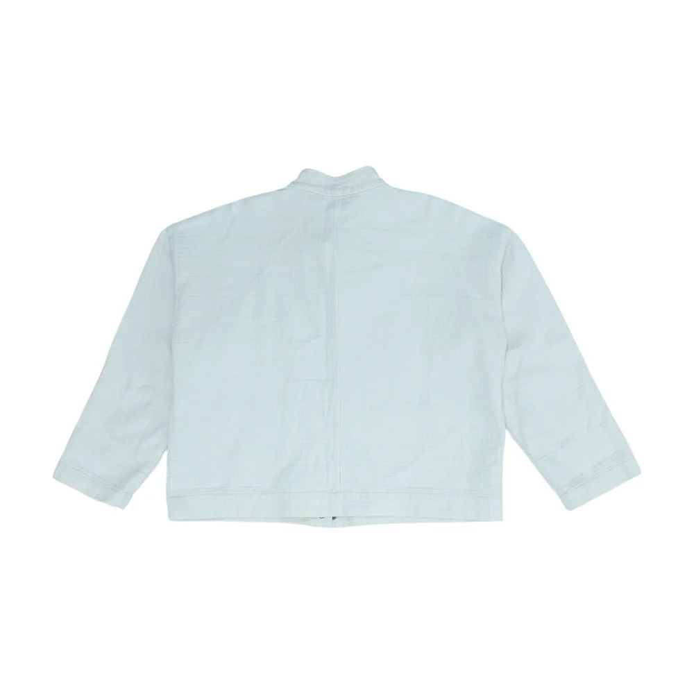 Beige Solid Jacket - Image 2