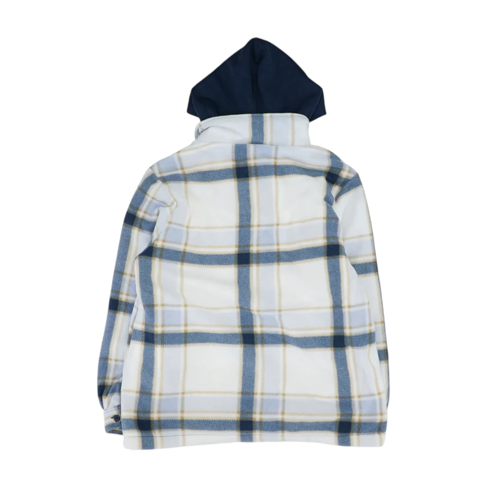 Beige Plaid Coat - Image 2