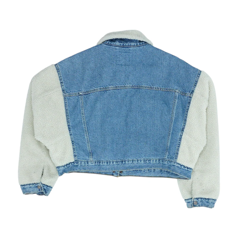 Blue Solid Jacket - Image 2