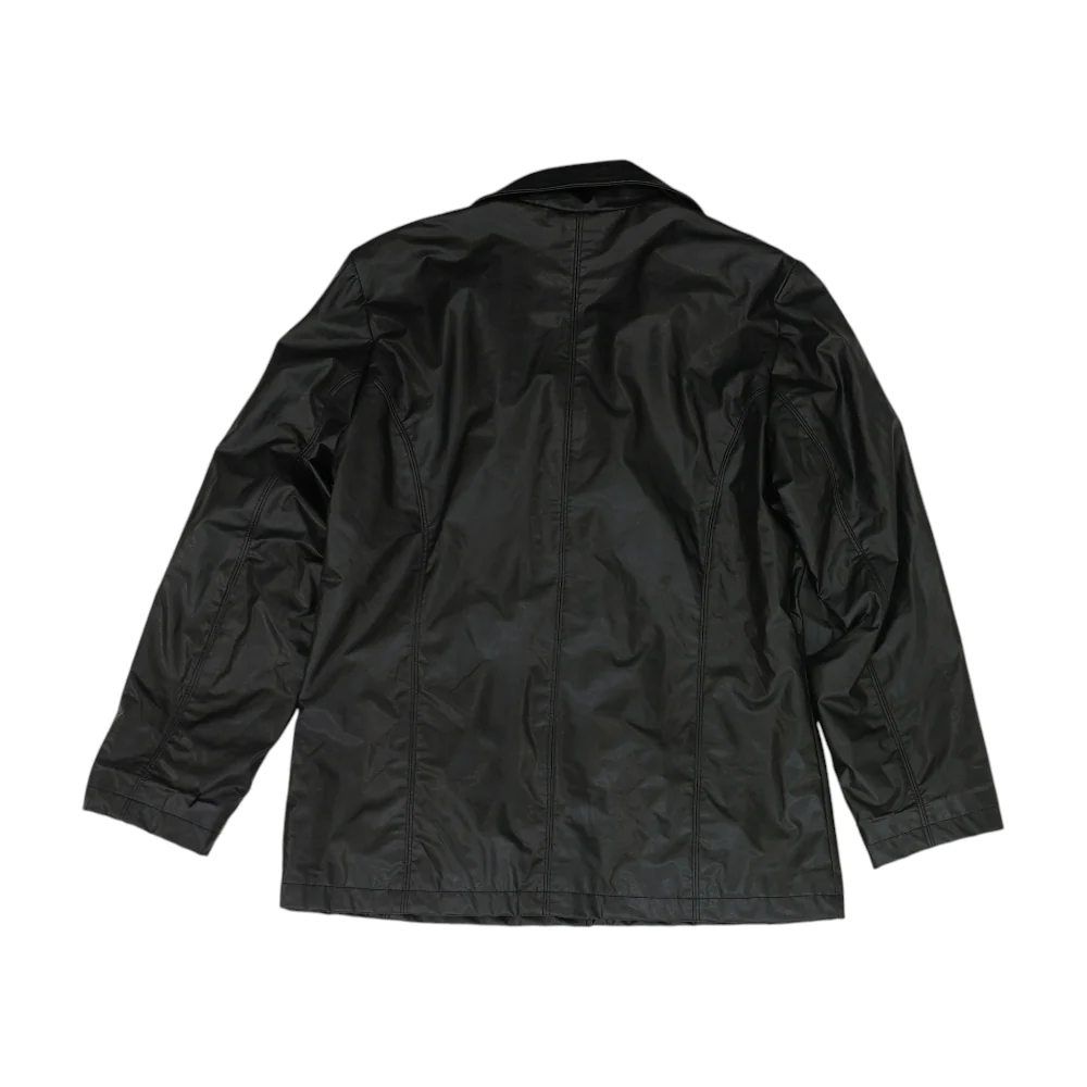 Black Solid Jacket - Image 2