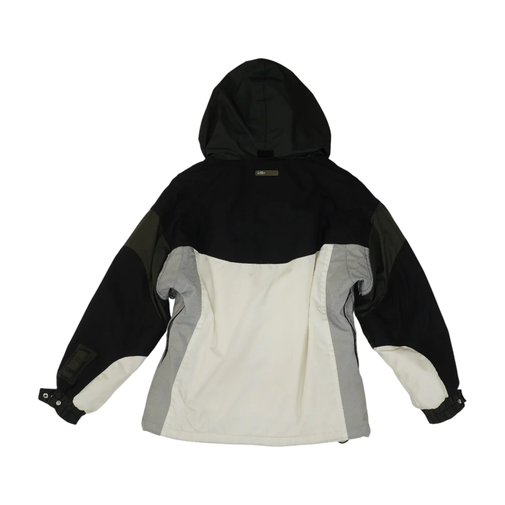 White Color Block Jacket - Image 2