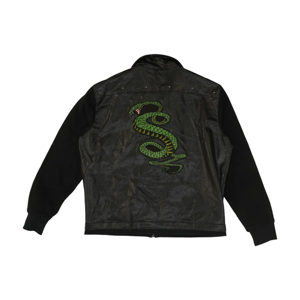 Black Solid Jacket - Image 2