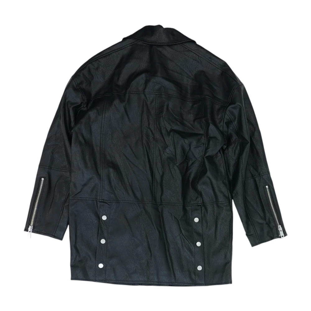 Black Solid Jacket - Image 2
