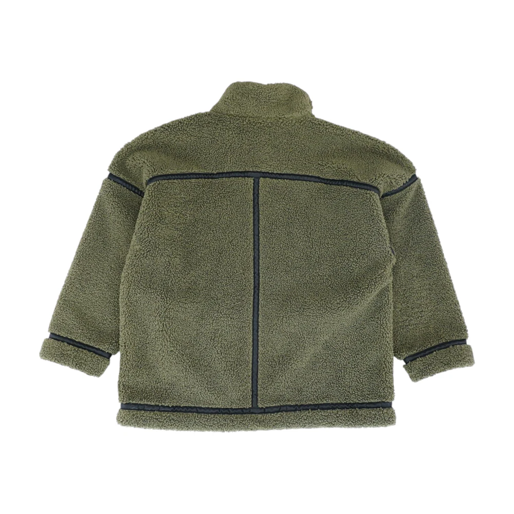 Green Solid Jacket - Image 2