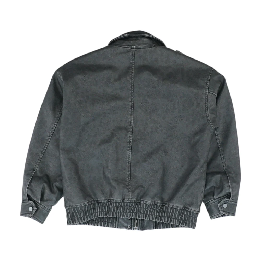 Black Solid Jacket - Image 2