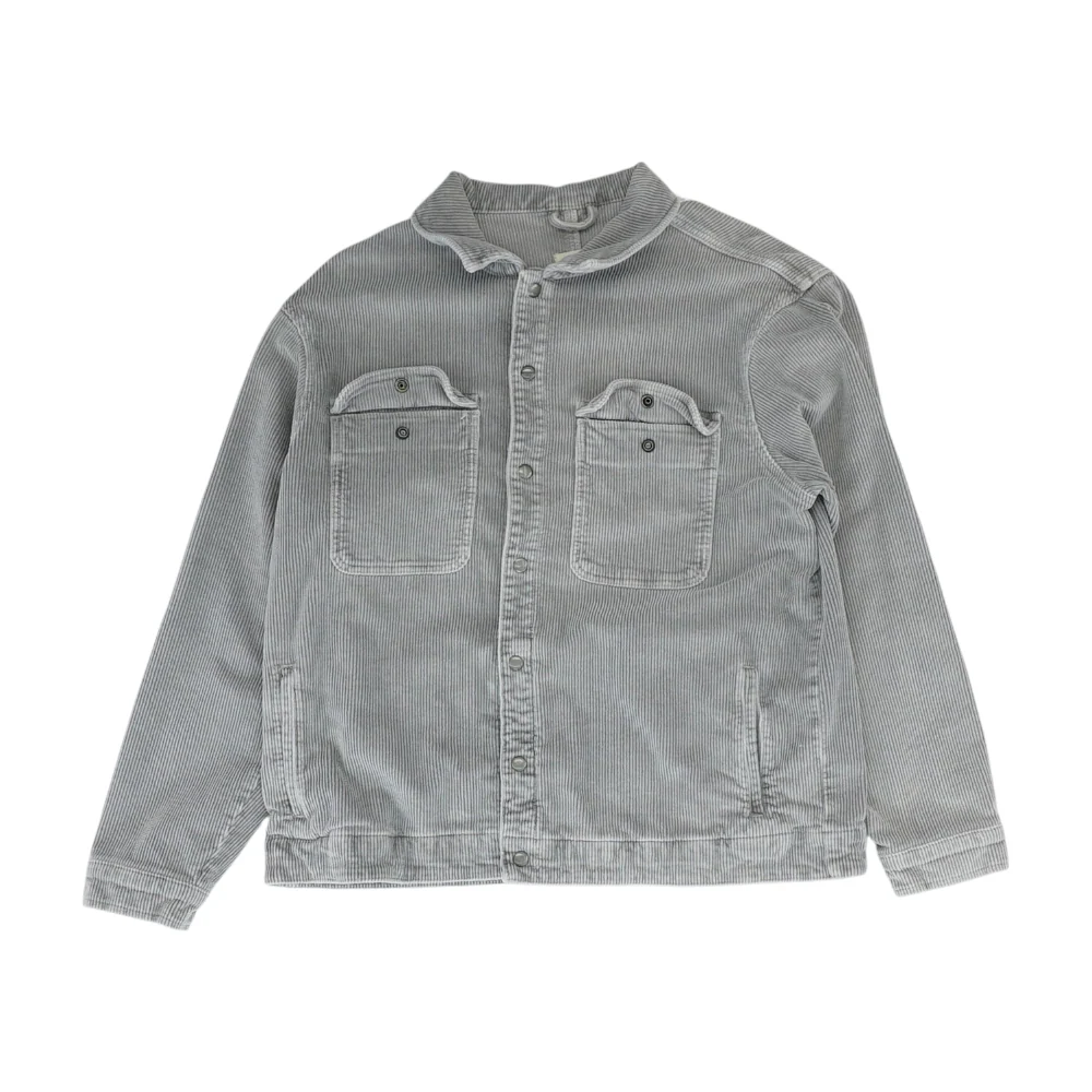 Gray Solid Jacket