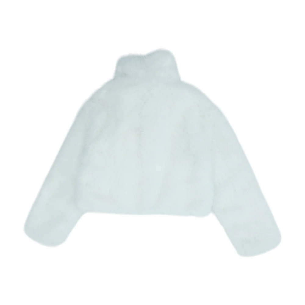 White Solid Jacket - Image 2