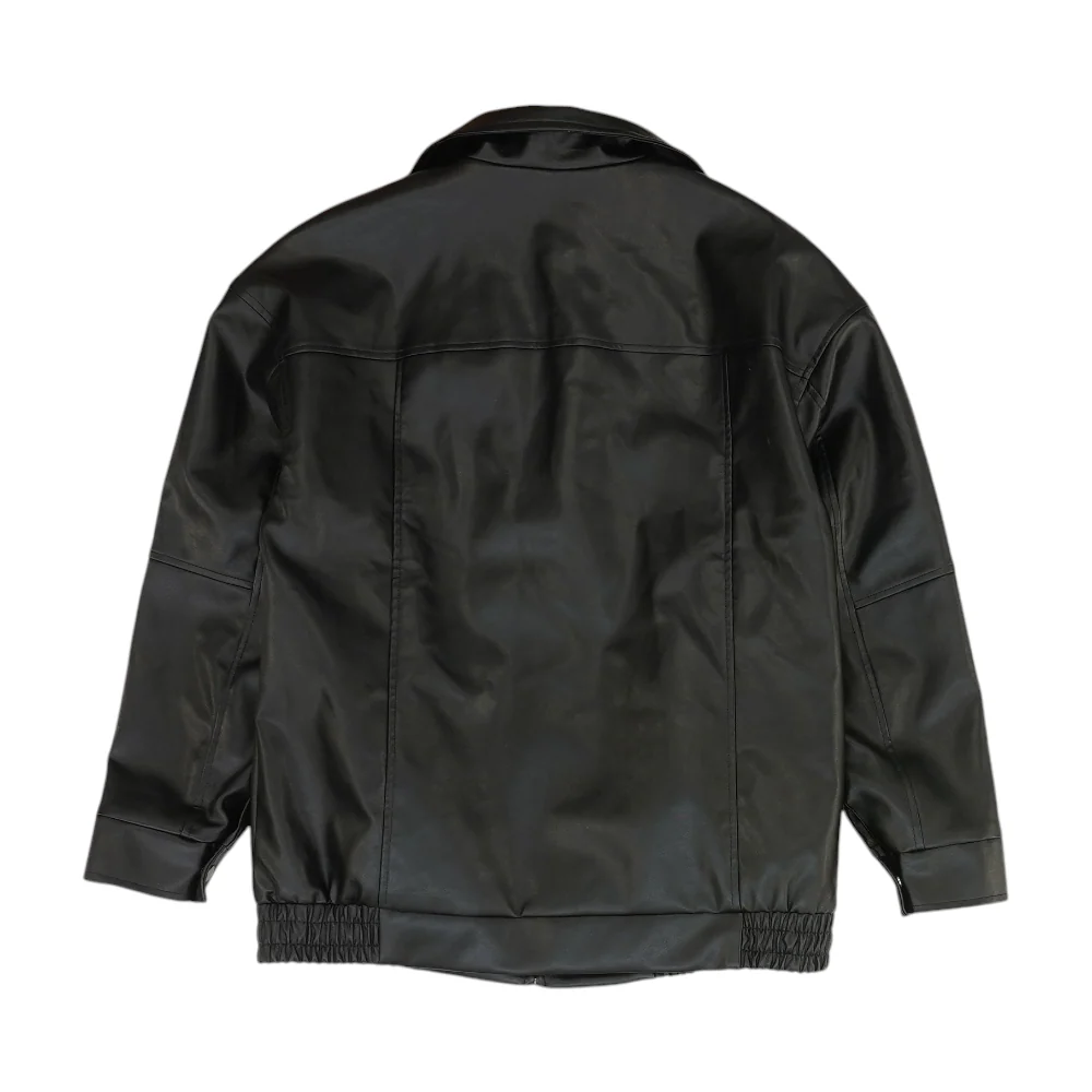 Black Solid Jacket - Image 2