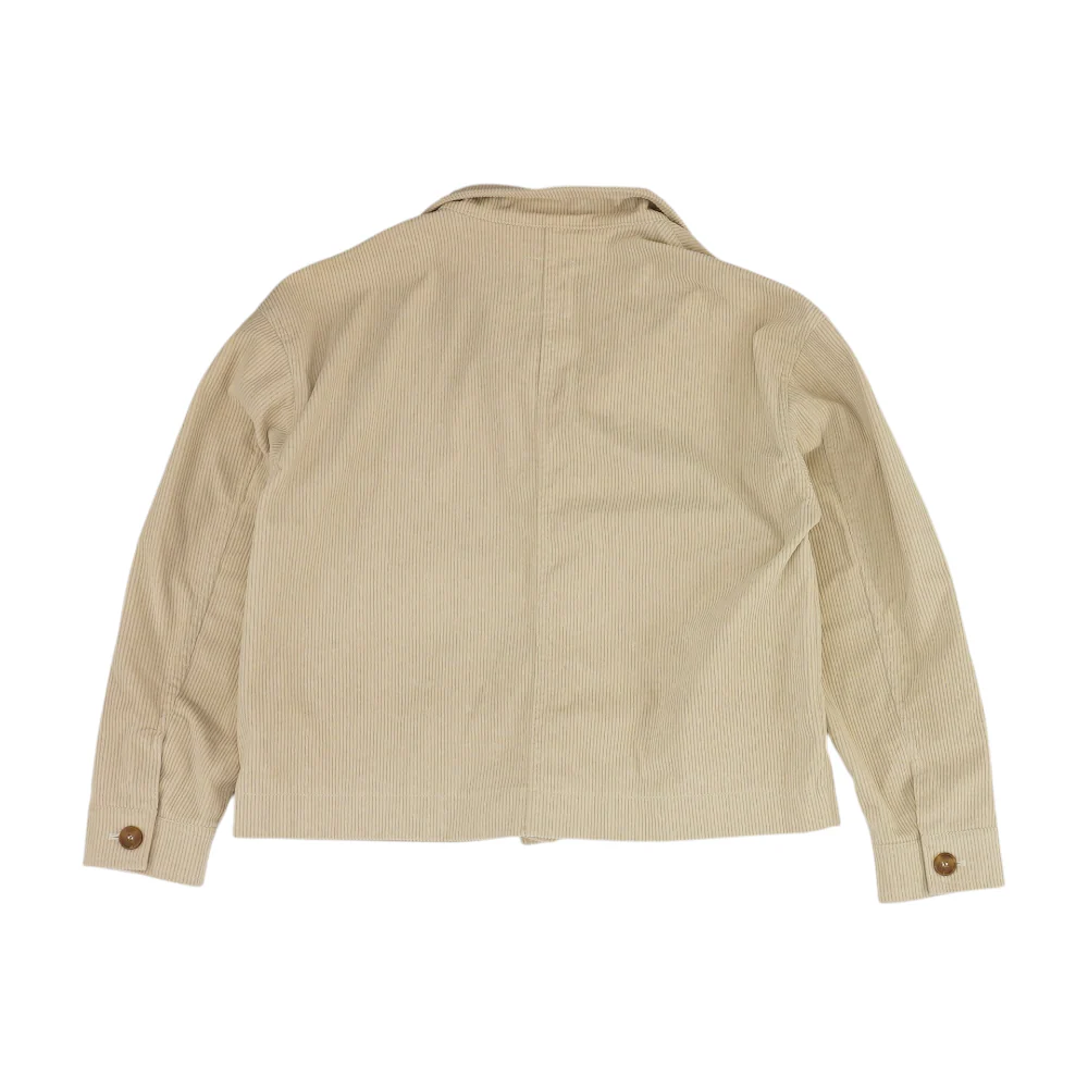 Beige Solid Jacket - Image 2