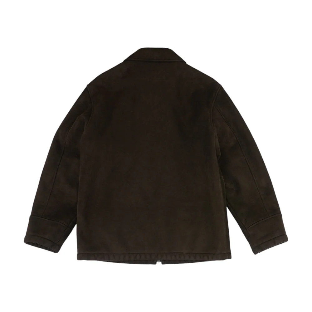Brown Solid Jacket - Image 2