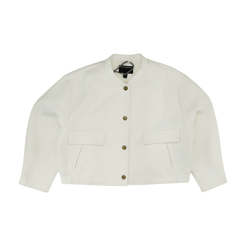 White Solid Jacket