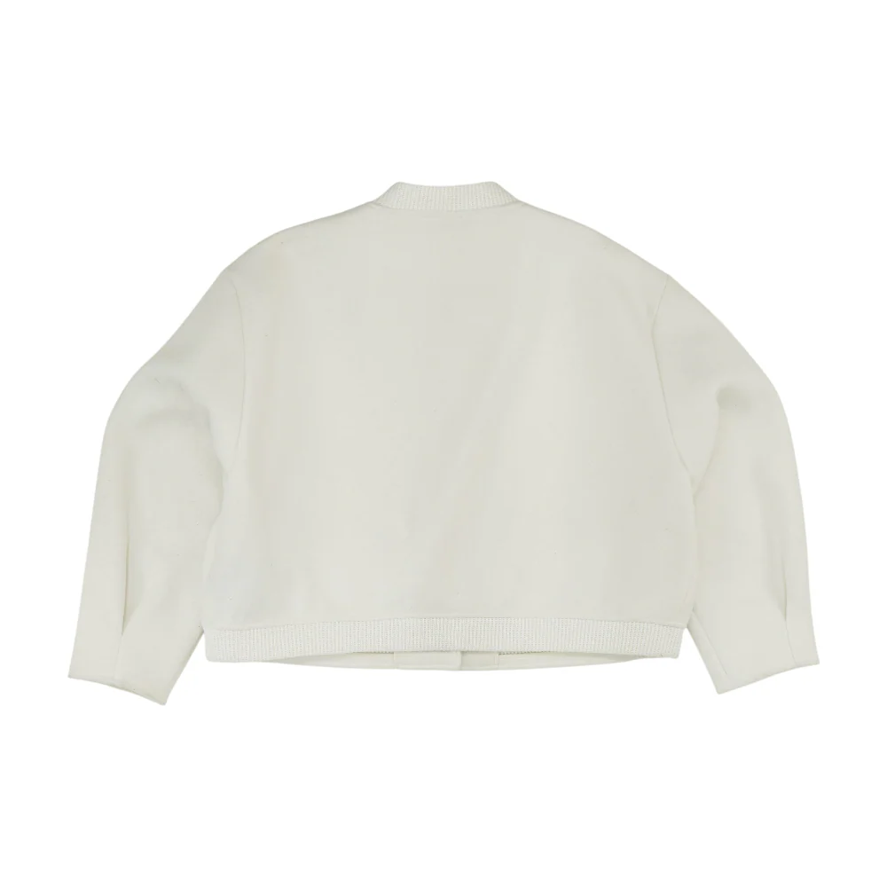 White Solid Jacket - Image 2