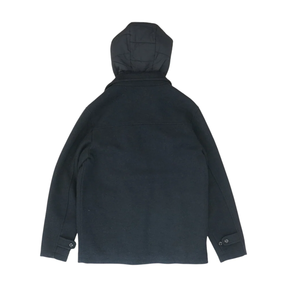 Navy Solid Jacket - Image 2