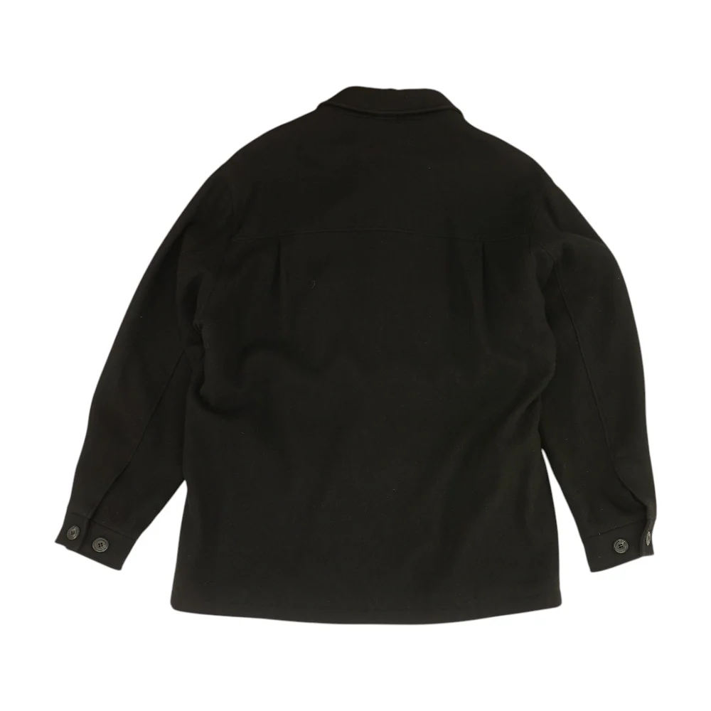 Black Solid Jacket - Image 2