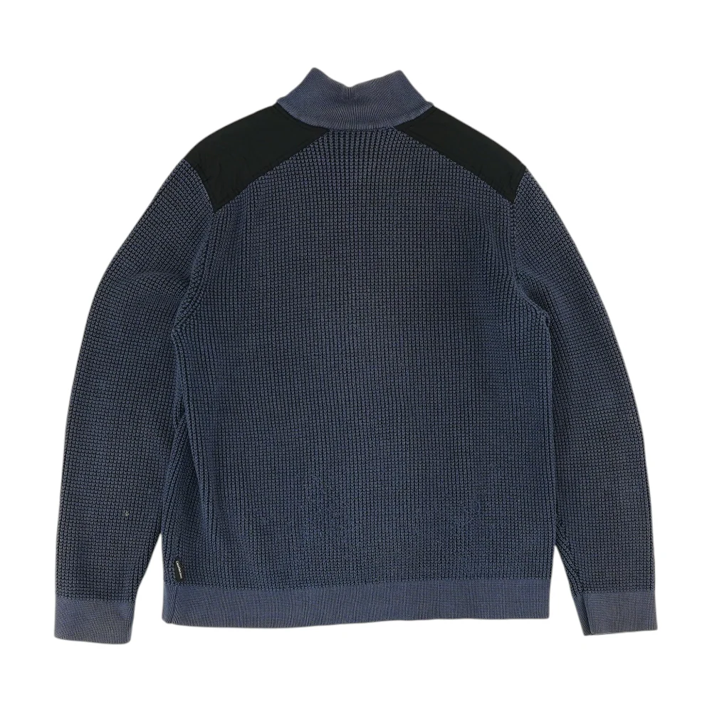 Navy Solid Jacket - Image 2