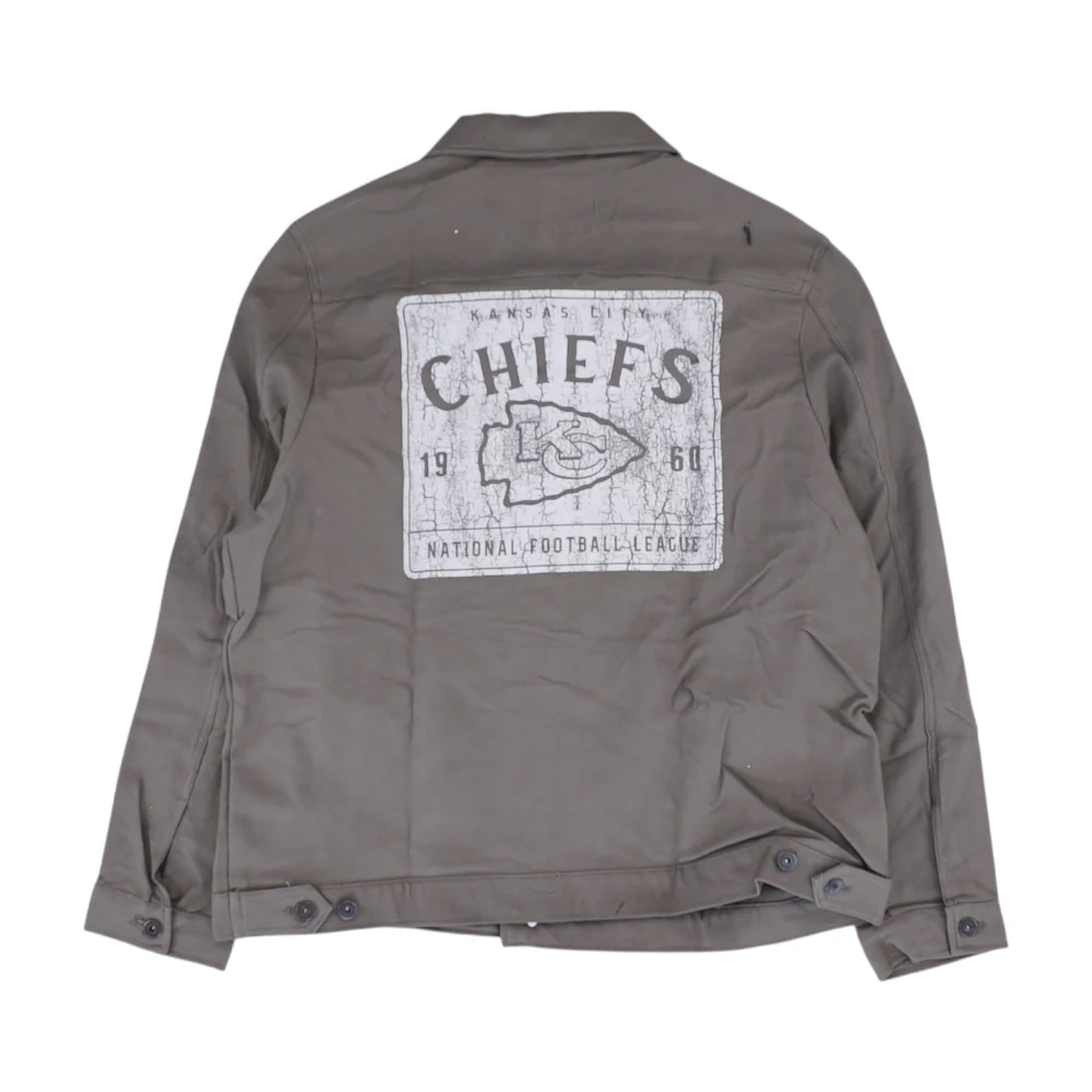 Tan Kansas City Chiefs Solid Jacket - Image 2