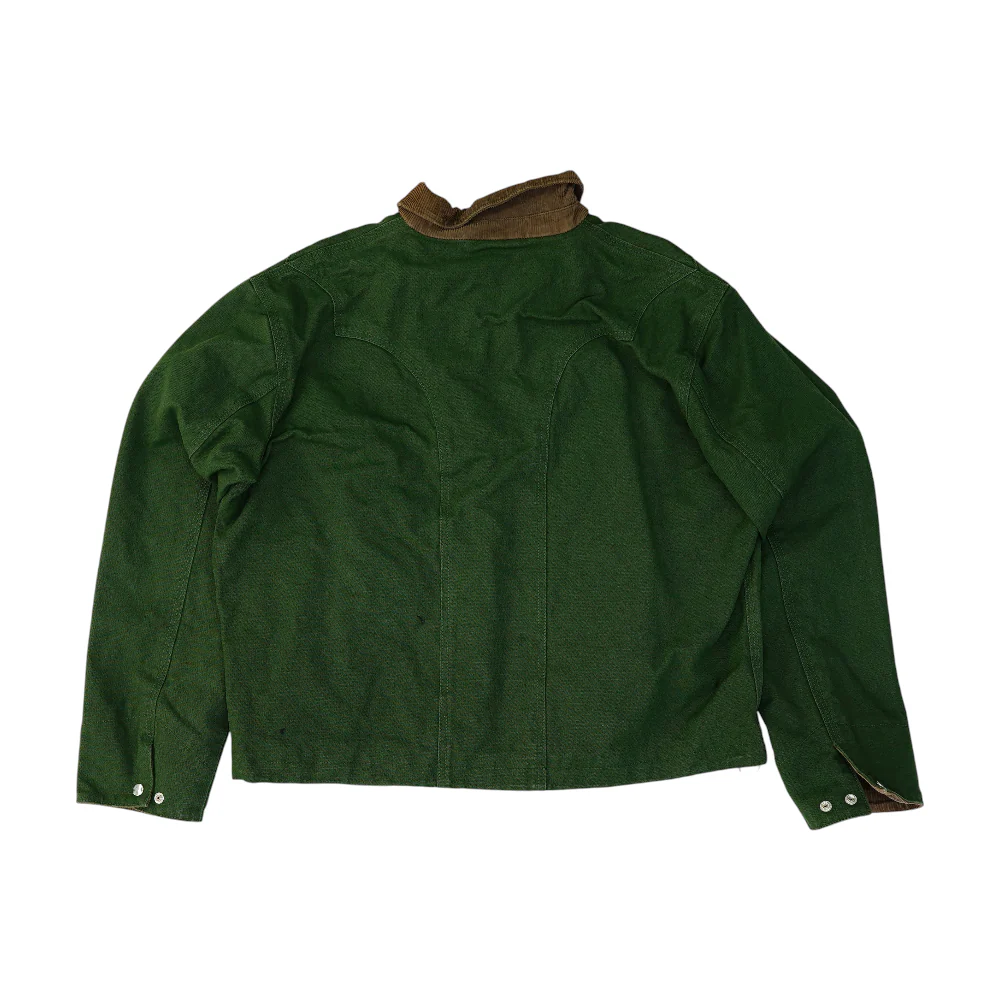 Green Solid Jacket - Image 2