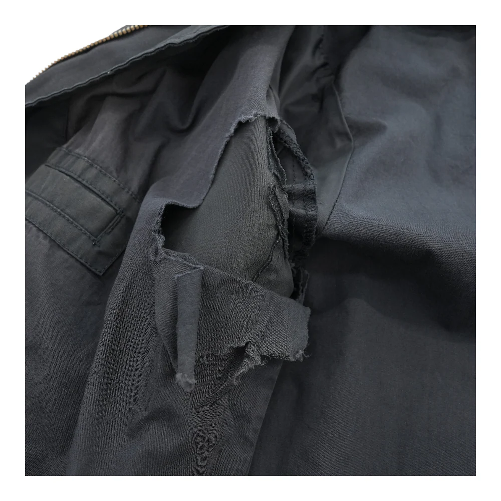 Black Solid Jacket - Image 3