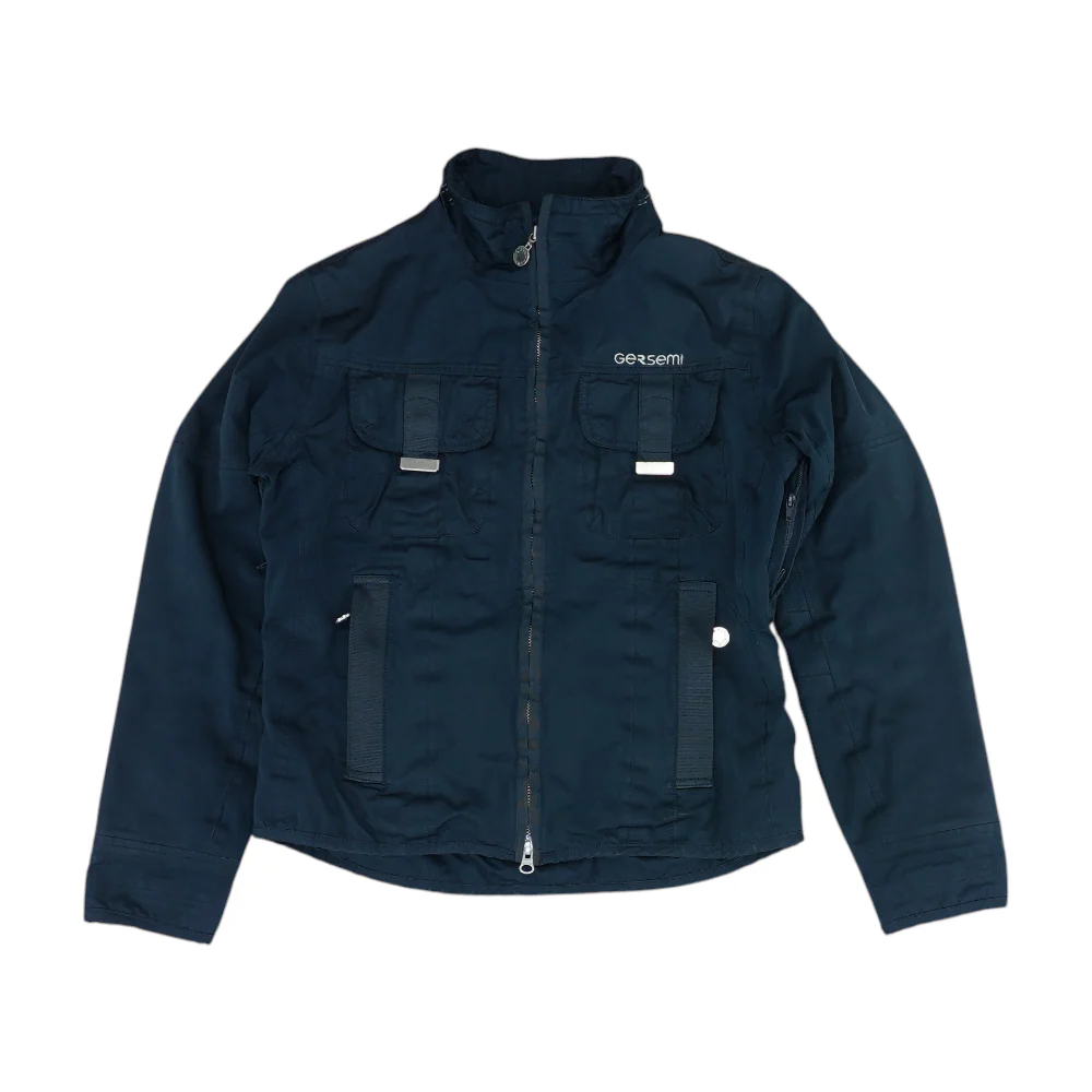 Navy Solid Jacket