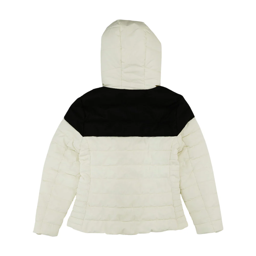 White Color Block Jacket - Image 2