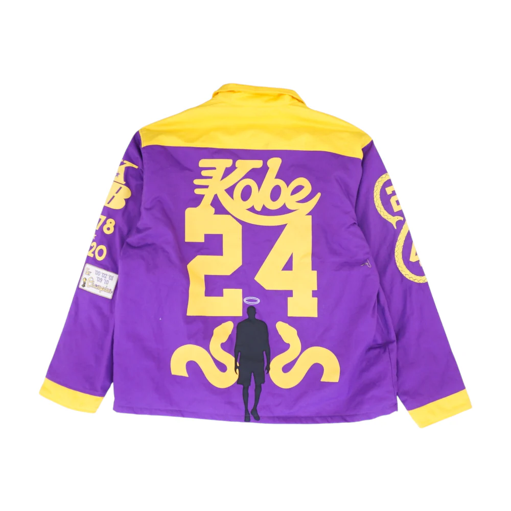 Purple Los Angeles Lakers Color Block Jacket - Image 2