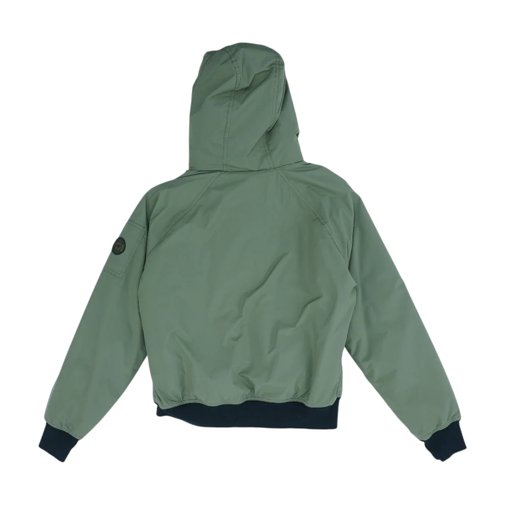 Green Solid Jacket - Image 2