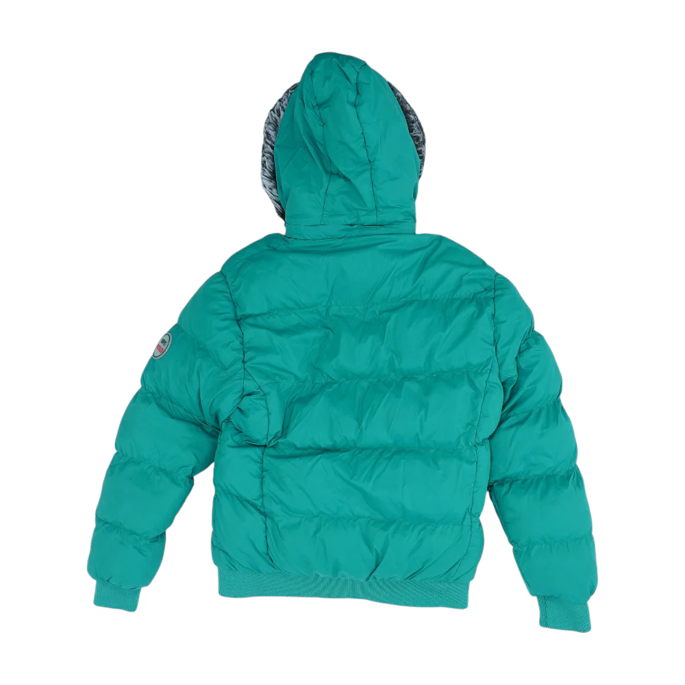 Green Solid Jacket - Image 2