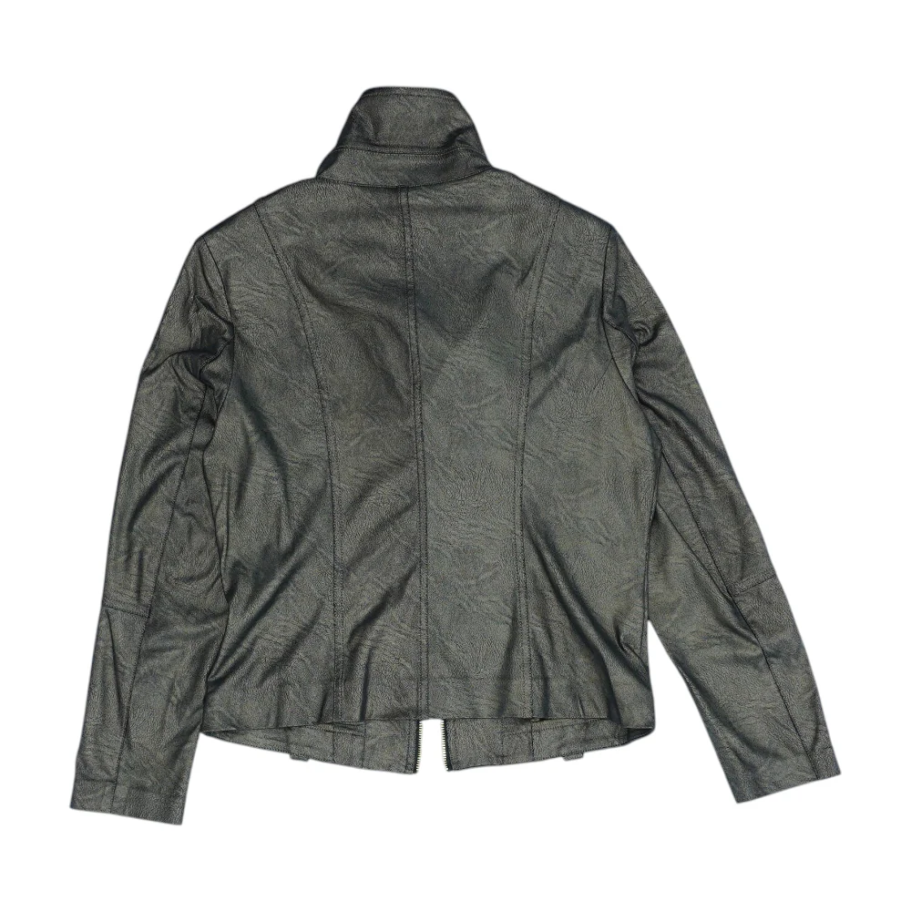 Brown Solid Jacket - Image 2