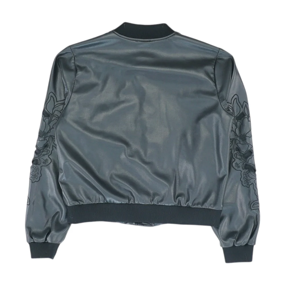 Black Solid Jacket - Image 2