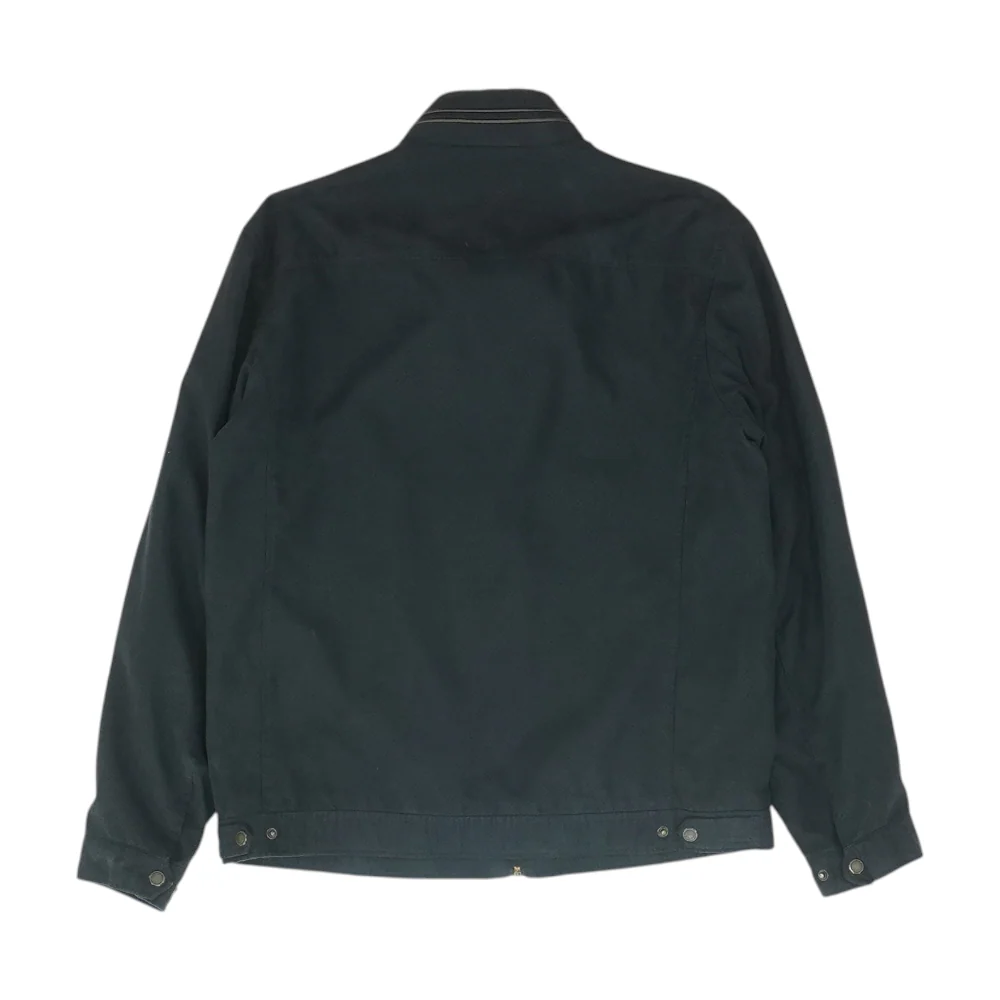 Navy Solid Jacket - Image 2