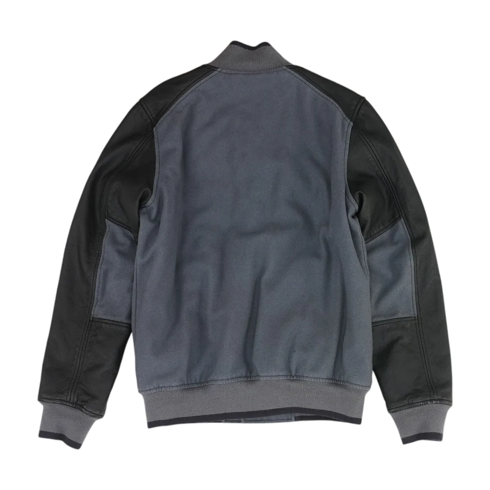 Gray Color Block Jacket - Image 2