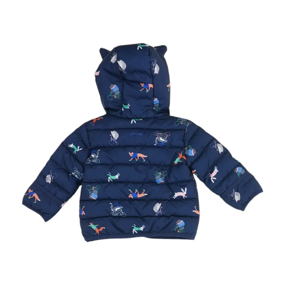 Navy Graphic Jacket - Image 2